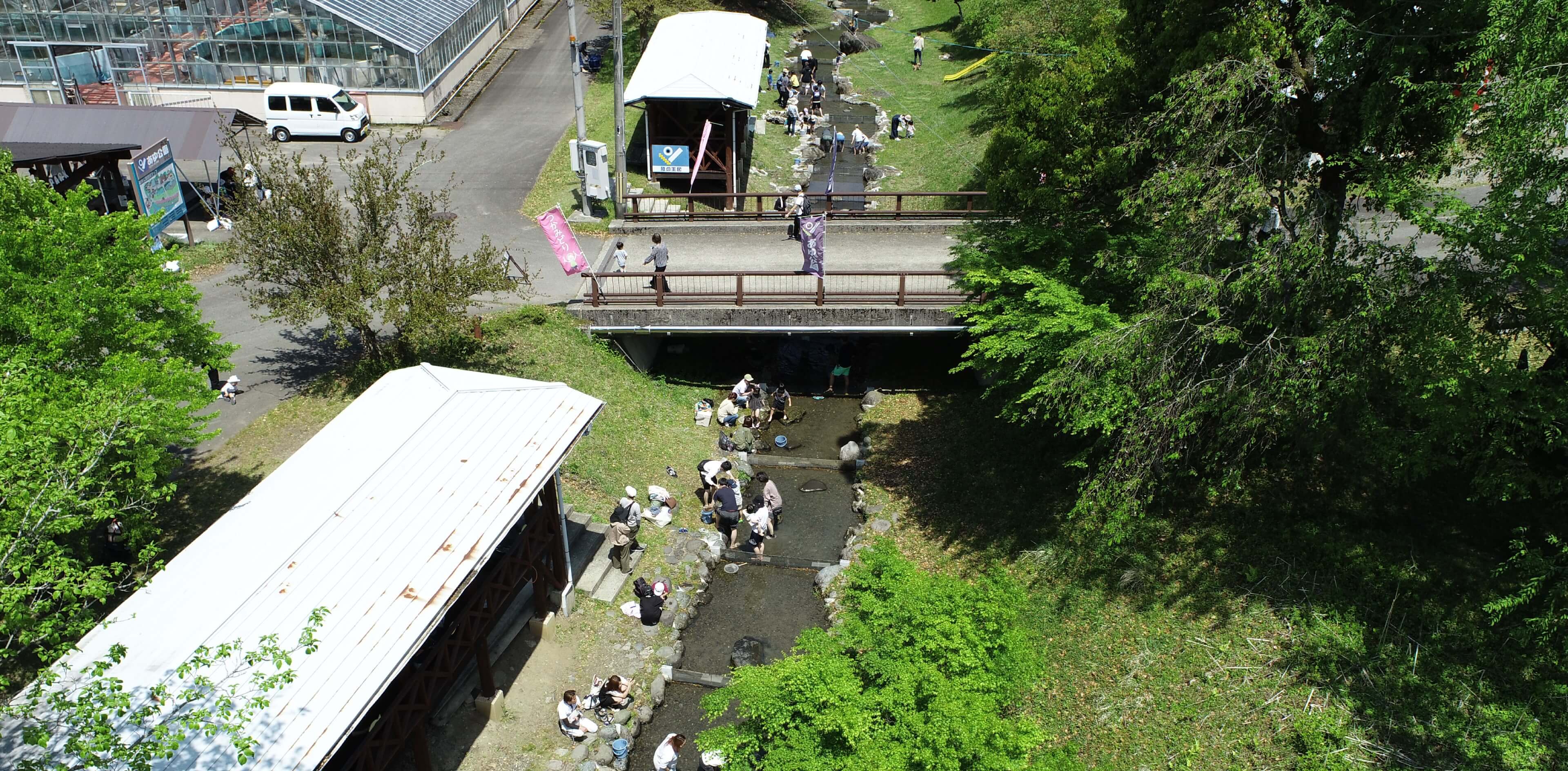 つかみどり、BBQ小屋